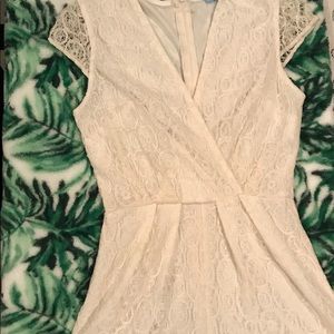 NWOT Lace Romper